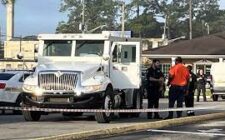 Armored truck security robbed in Jacksonville Florida